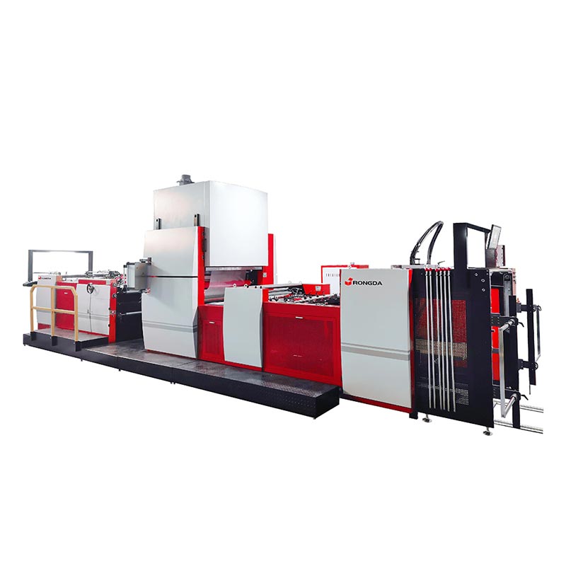 Automatisk filmlamineringsmaskine med pulverfjerner